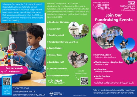 Join Our Fundraising Events