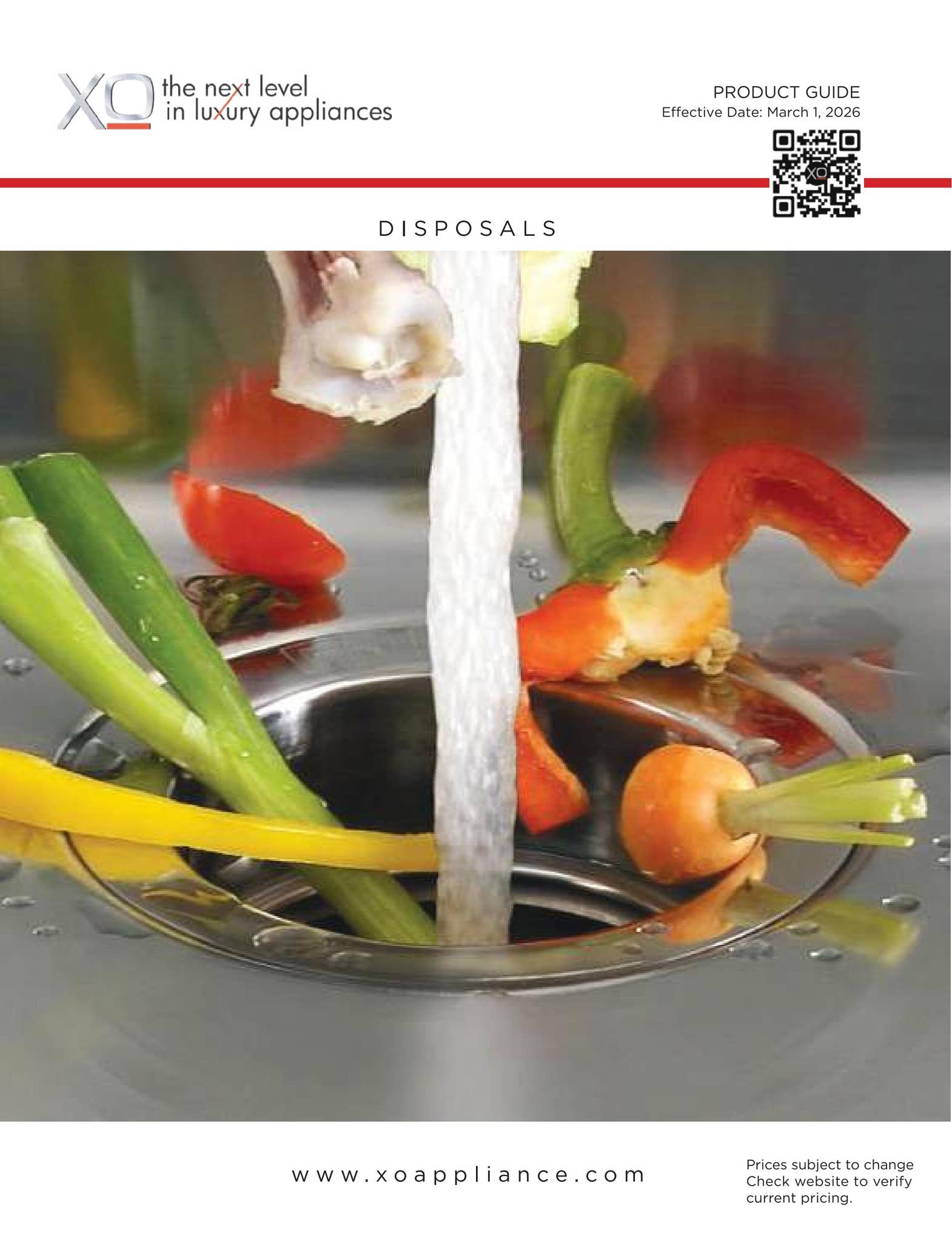 Garbage Disposals brochure cover