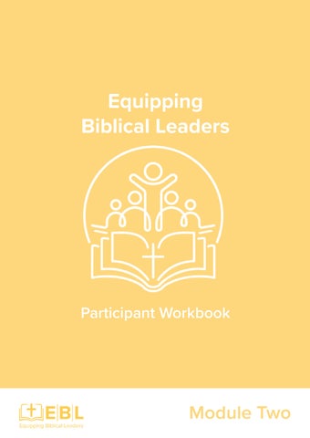 EBL Module 2 Participant Workbook by Biblica - Issuu