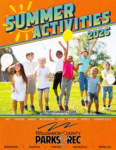 Summer Activity Guide 2026 