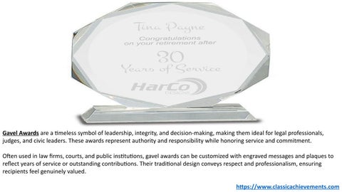 Long-Term Recognition with Custom Perpetual Plaques at Classic Achievements.PPTX-1