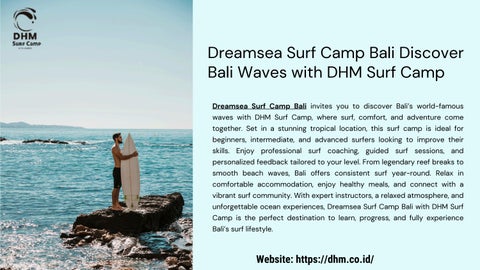 Dreamsea Surf Camp Bali Discover Bali Waves with DHM Surf Camp