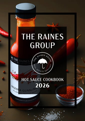 The Raines Group Hot Sauce Cook Book 2026