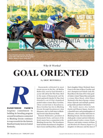 Why It Worked- Goal Oriented