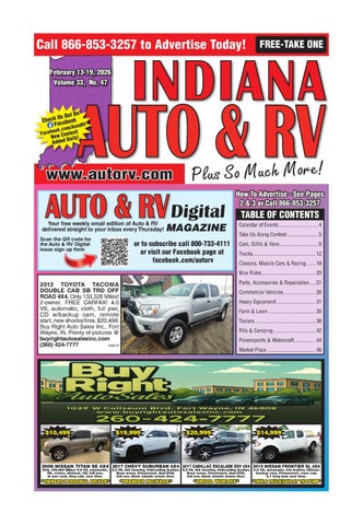 Indiana Auto & RV - February 13, 2026