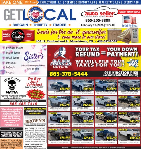 Get Local with Auto Seller Weekly Edition 02-12-26
