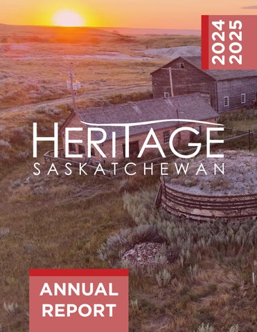 Heritage Saskatchewan 2024-25 Annual Report