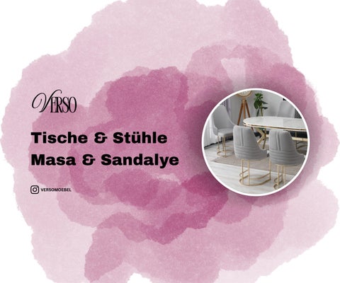 Verso Möbel - Tisch & Stuhl Katalog