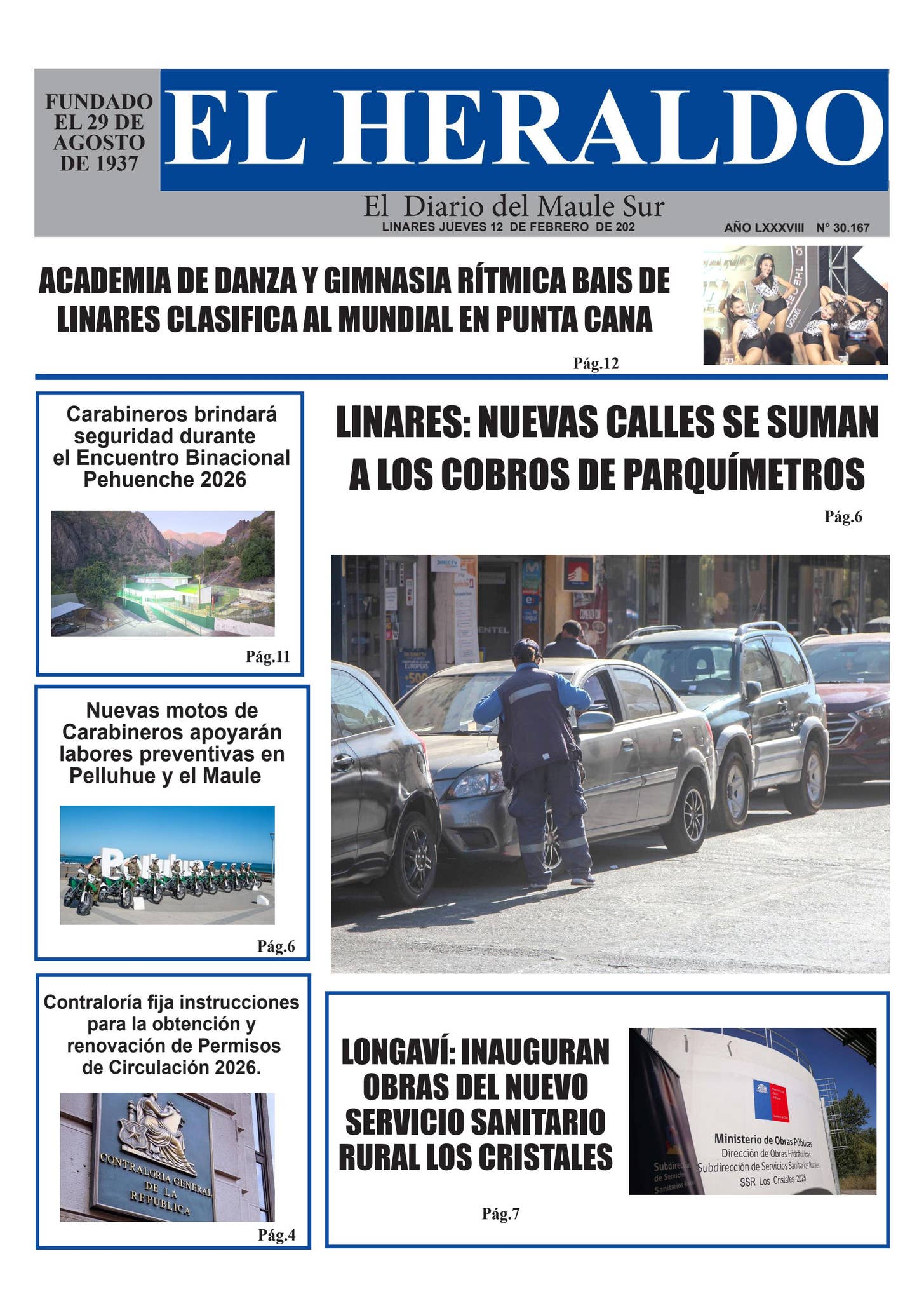 Jueves 12 de febrero 2026