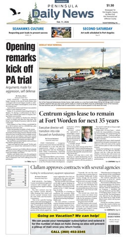 Peninsula Daily News, Jefferson County, February 11, 2026