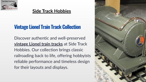 Vintage Lionel Train Track  Classic Collectibles for Model Rail Enthusiasts