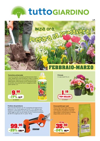 Offerte tuttoGIARDINO Trentino Alto Adige- febbraio marzo 2026