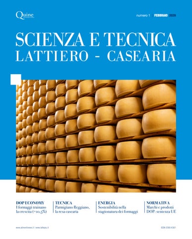 Scienza e Tecnica Lattiero-Casearia n. 1 Febbraio 2026