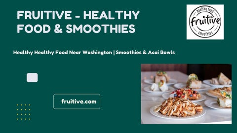 Fruitive - Healthy Food & Smoothies