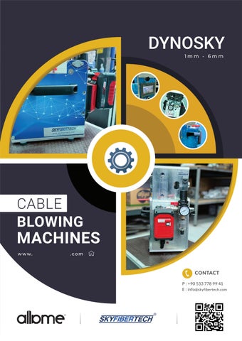 DynoSky – Compact Fiber Blowing Machine