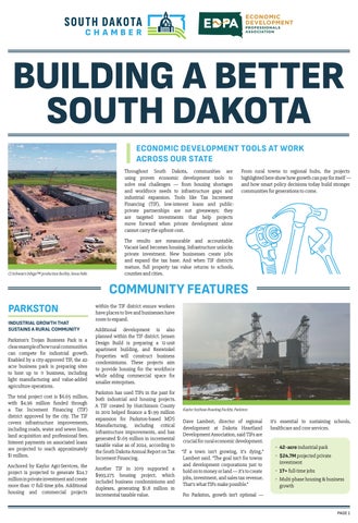 Building a Better South Dakota by sdchamber - Issuu