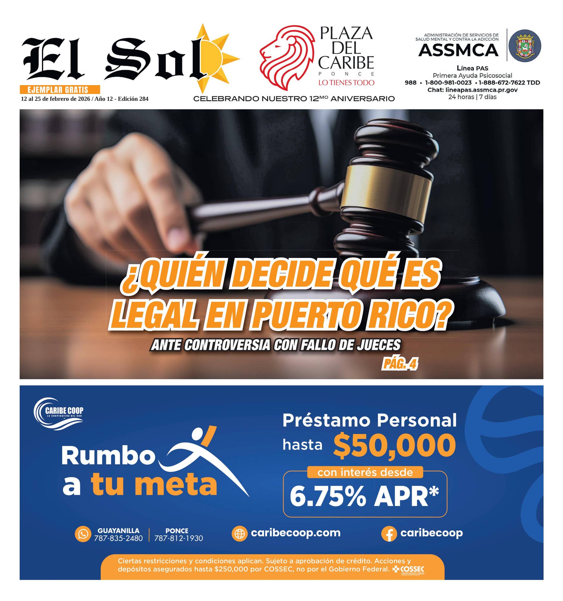 Periódico El Sol de Puerto Rico #284 by El Sol de PR - Issuu