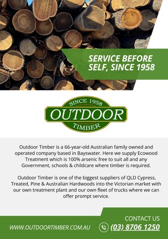 Outdoor Timber Booklet
