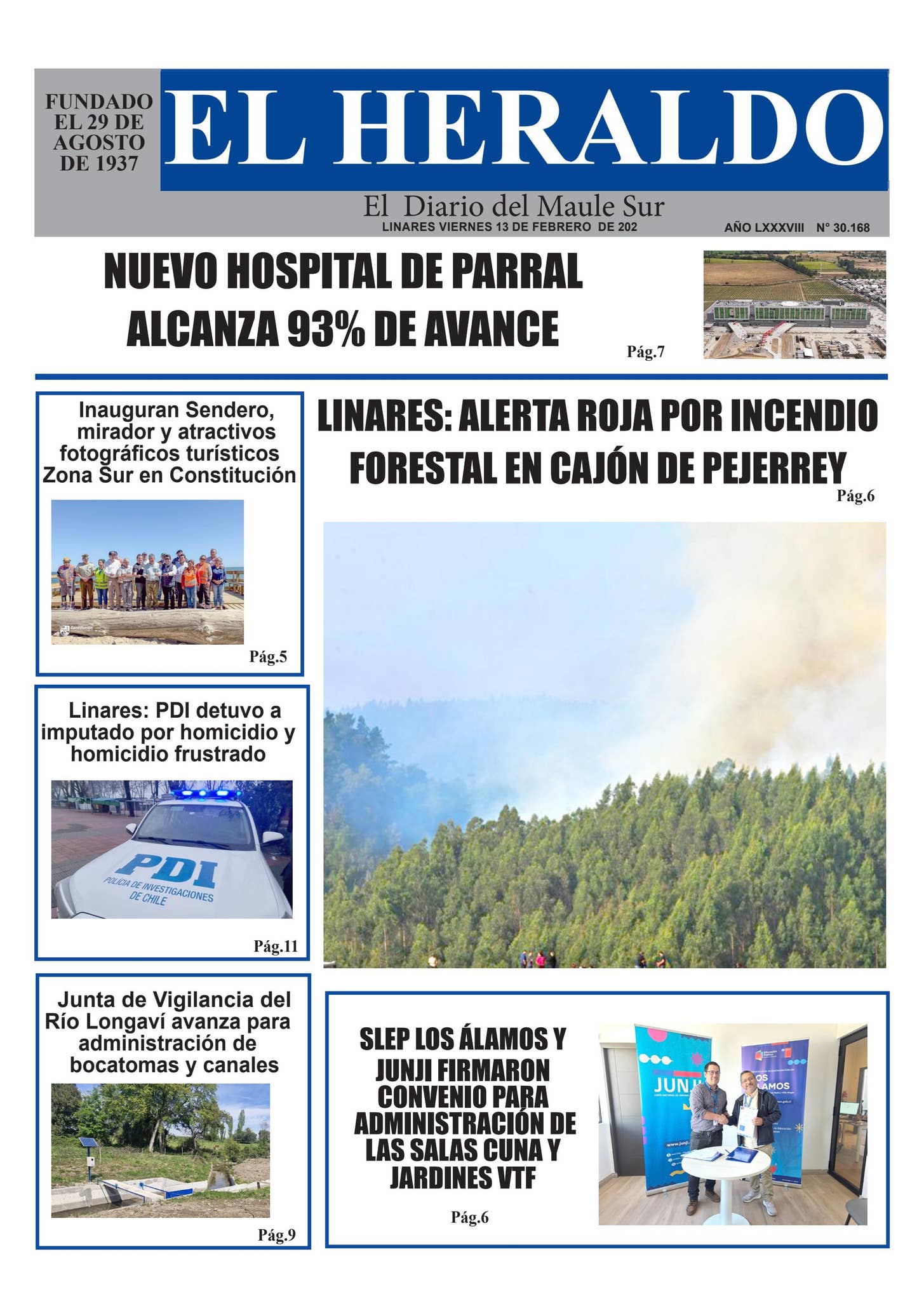 Viernes 13 de febrero 2026