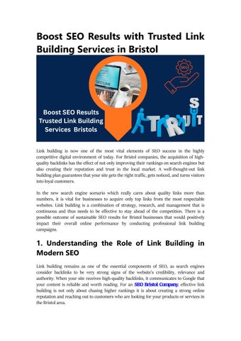 Link Building Bristol