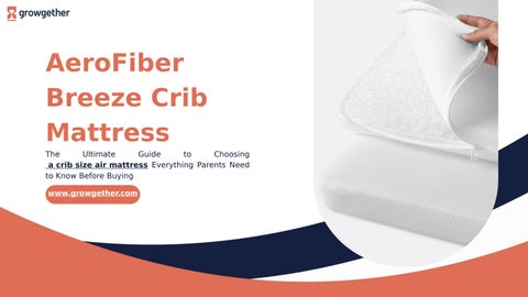 AeroFiber Breeze Crib Mattress: Find Your Baby's Perfect Fit
