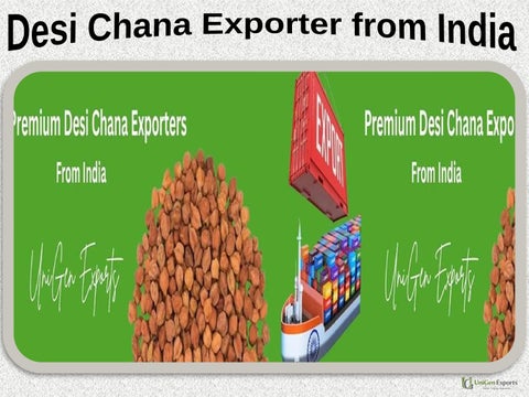 Premium Quality Desi Chana Exporter from India