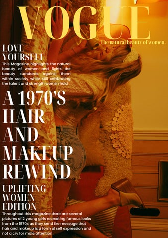 Black Bold Photo-centric Fashion Magazine Cover