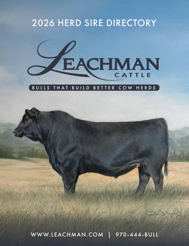 2026 Leachman Sire Directory