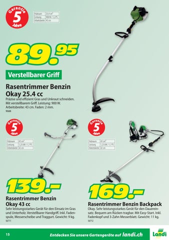 LANDI Themenflyer Gartengeraete 2026 第 15 页