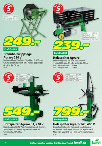 LANDI Themenflyer Gartengeraete 2026 第 17 页