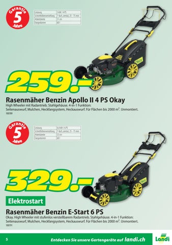 LANDI Themenflyer Gartengeraete 2026 第 5 页