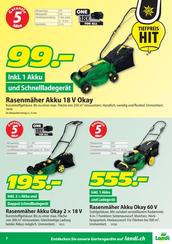LANDI Themenflyer Gartengeraete 2026 第 7 页