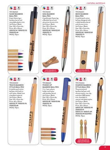 The Caley Group - Promotional Gifts 第 19 页