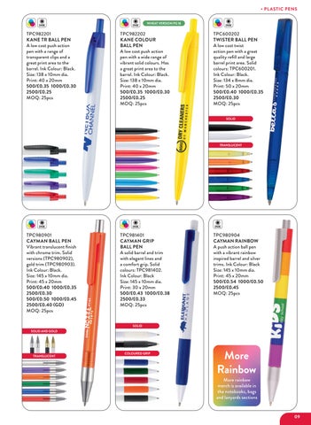 The Caley Group - Promotional Gifts 第 9 页