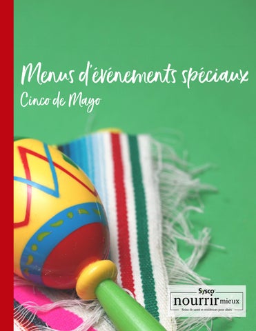 Cinco de Mayo Menu Package - Sysco Nutrition Services- FR