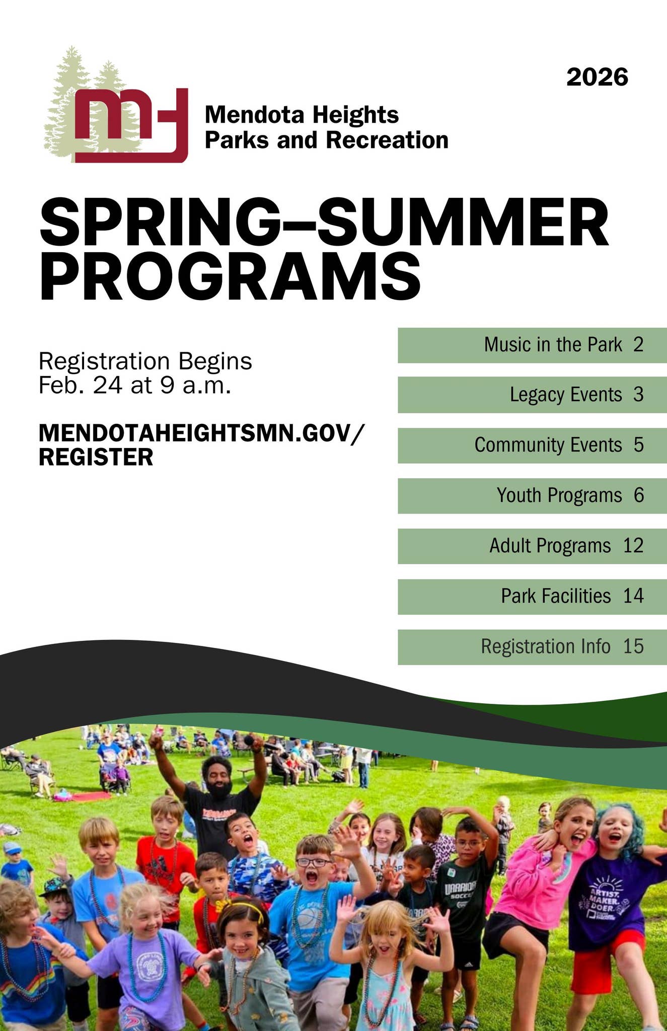 Spring Summer 2026 Program Guide By City Of Mendota Heights Issuu Page 1 Social Preview 