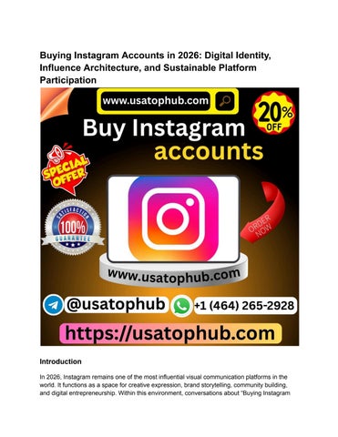 How to Buy Instagram Accounts Safely in 2026
