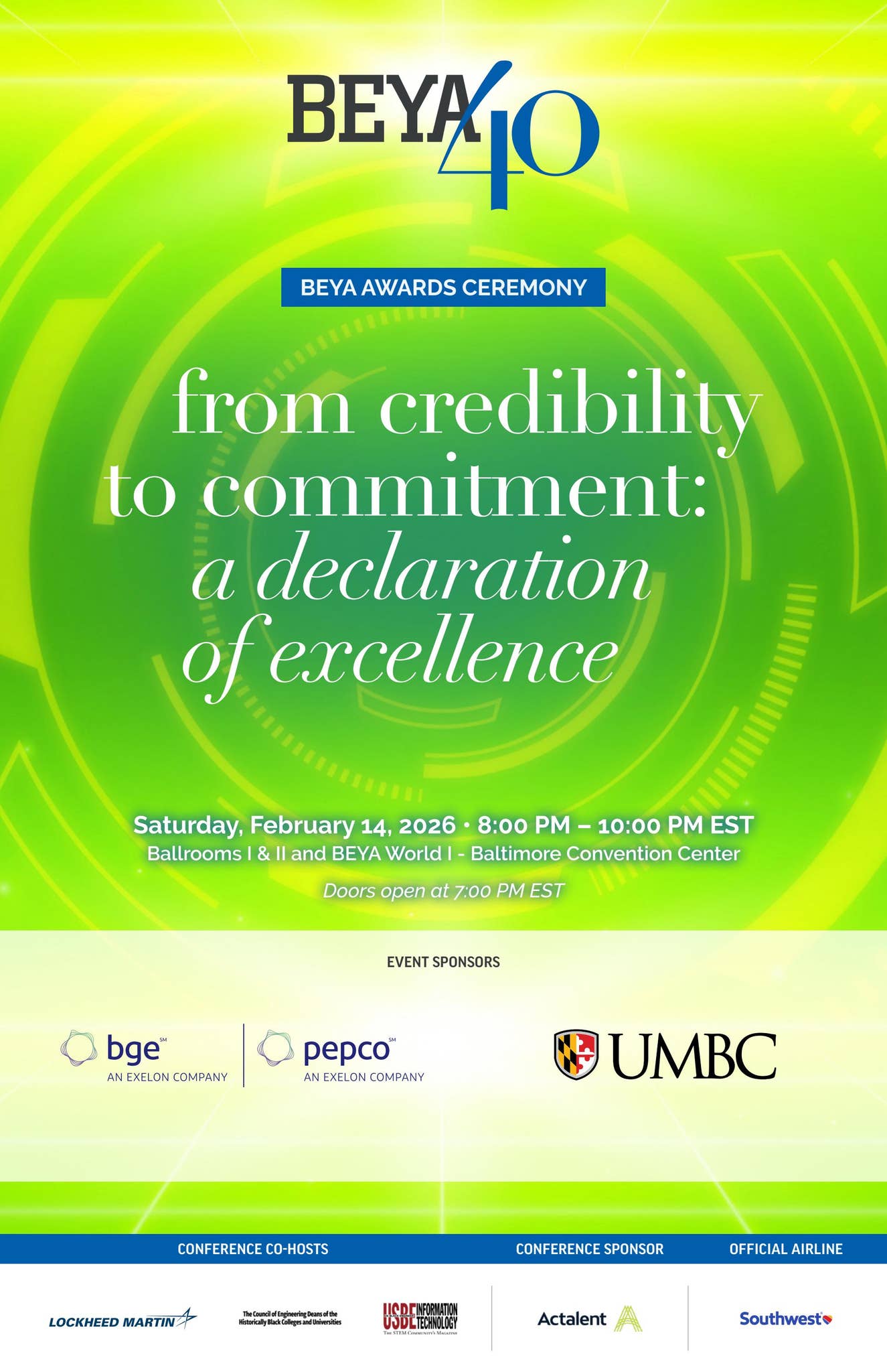 2026 BEYA STEM Conference| Awards Ceremony Program by Career ...