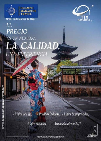 Edición 36 Ocampo Magazine Travel