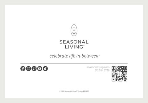 Seasonal Living 春季 2026 Mini 家具手册 第 16 页
