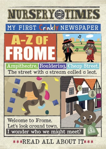 FROME Crinkly Cloth Newspaper