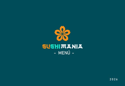 SUSHIMANIA CARTA 2026
