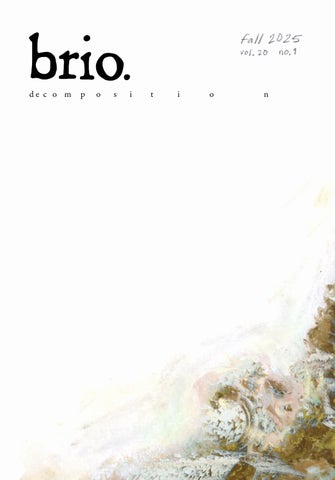 BRIO Fall 2025 // Decomposition Issue