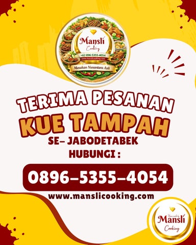 0896-5355-4054, KUE TAMPAH TANGERANG SELATAN