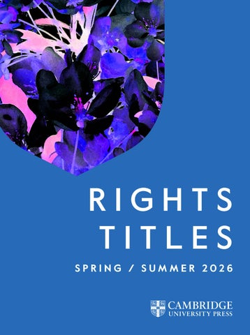 Cambridge Rights Spring/ Summer Catalogue 2026