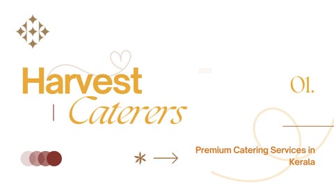 Harvest Caterers – Premium Catering Services in Kerala