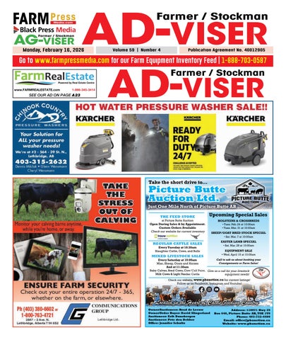 Southern Alberta Advisor, February 16, 2026