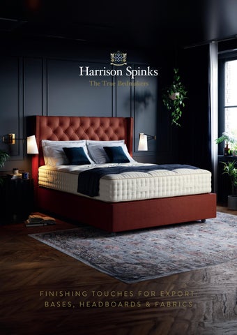 Harrison Spinks Export Finishing Touches