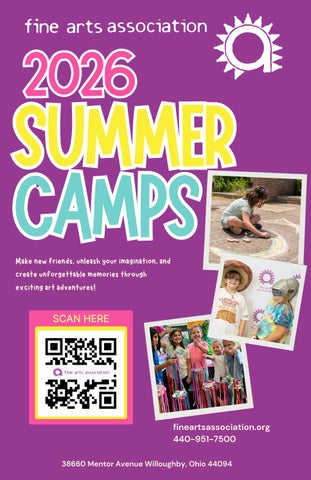 2026 FAA SUMMER CAMPS  -2026 