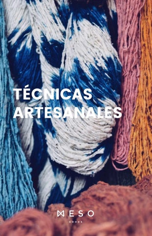 Técnicas Artesanales